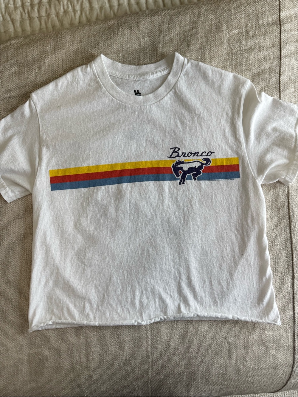 Junk Food Clothing Ford Bronco White Tee